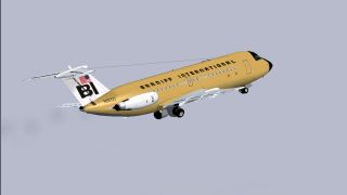 Screenshot 1 — Braniff BAC One-Eleven 200 Ochre