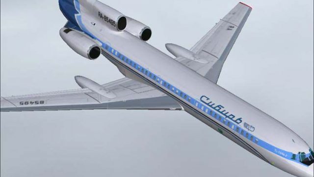 Screenshot 1 — Siberia Tupolev Tu-154 B2 RA-85495