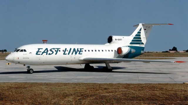 Screenshot 1 — East Line Airlines Yakovlev Yak-42