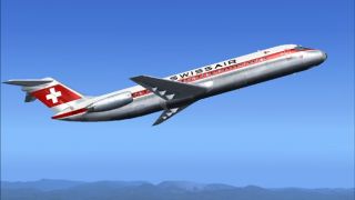 Screenshot 2 — Swissair Douglas DC-9-30