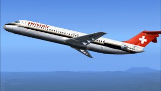 Screenshot 1 — Swissair Douglas DC-9-30 (NC)