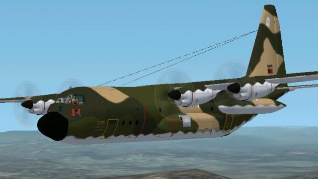 Screenshot 1 — PRO Lockheed C-130 H Hercules Portuguese Air Force