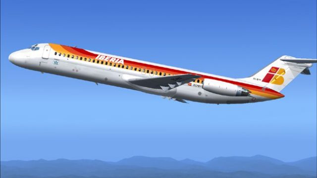 Screenshot 1 — Iberia Douglas DC-9-30 (NC)