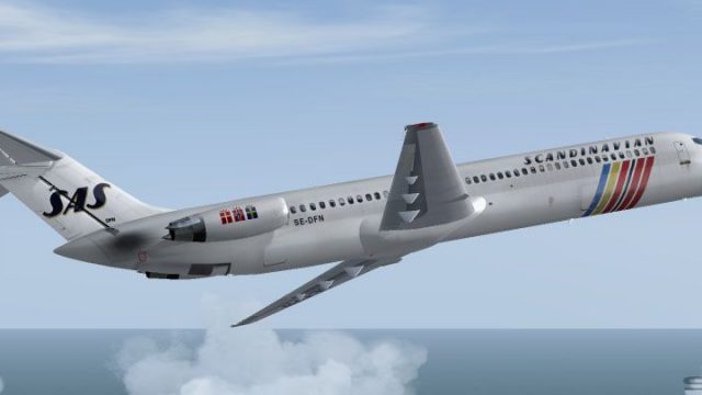 Screenshot 1 — SAS Douglas DC-9-51