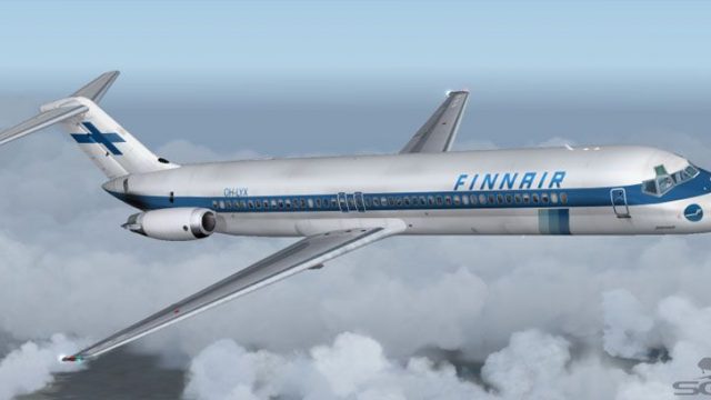 Screenshot 1 — Finnair Douglas DC-9-51