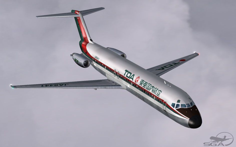 JAS DC-9-40 JA8439 - 模型/プラモデル