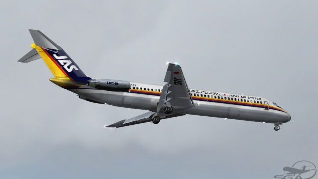 Screenshot 1 — JAS Douglas DC-9-41