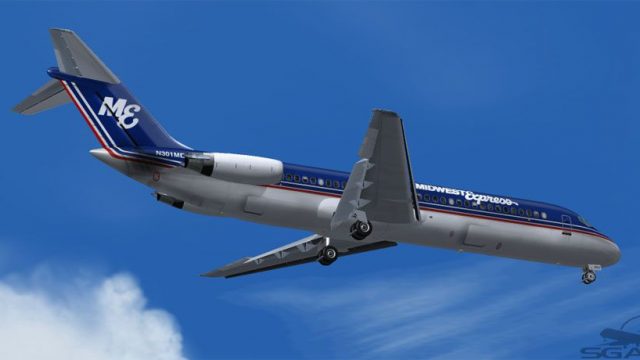 Screenshot 1 — Midwest Express Douglas DC-9-32