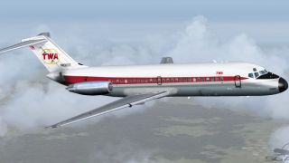 Screenshot 1 — TWA Douglas DC-9-10