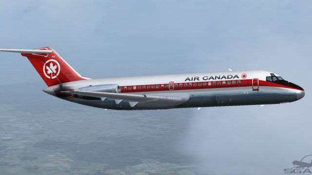 Screenshot 1 — Air Canada 1967 DC-9-10