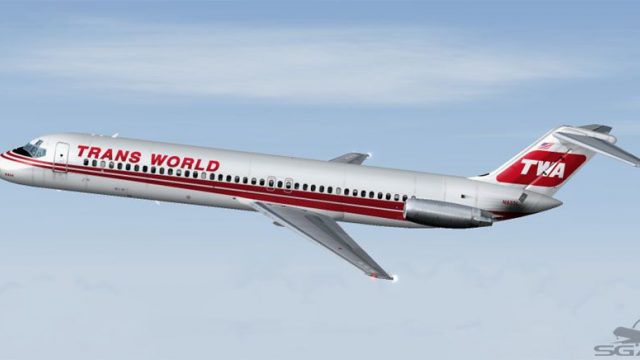Screenshot 1 — TWA Douglas DC-9-41