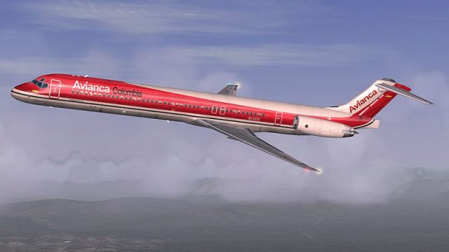 Screenshot 1 — Avianca McDonnell Douglas MD-83