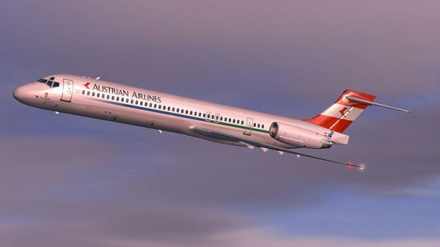 Screenshot 1 — Austrian McDonnell Douglas MD-87