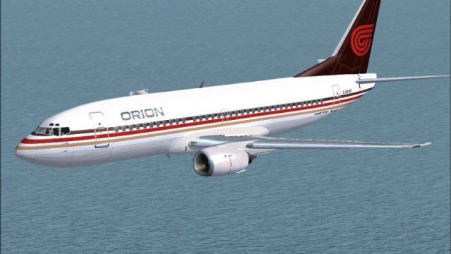 Screenshot 1 — Orion Boeing 737-300 Circa 1980