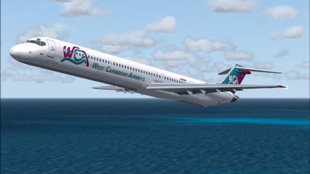 Screenshot 1 — West Caribbean Colombia MD-81