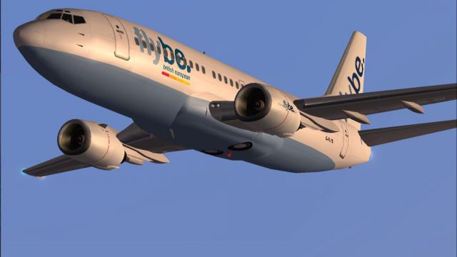 Screenshot 1 — Flybe Boeing 737-300