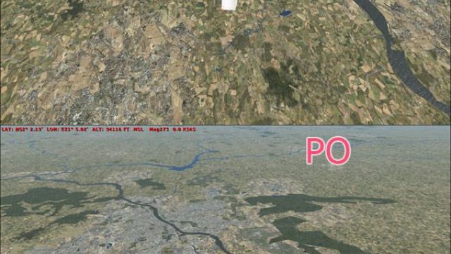 Screenshot 1 — Warsaw and towns around, Beta 2