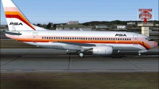 Screenshot 2 — PSA Boeing 737-700