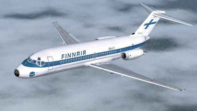 Screenshot 1 — Finnair Douglas DC-9-10
