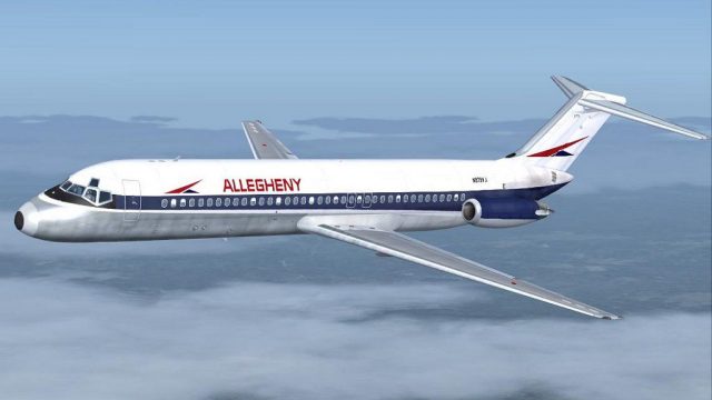 Screenshot 1 — Allegheny Air Lines Douglas DC-9-30