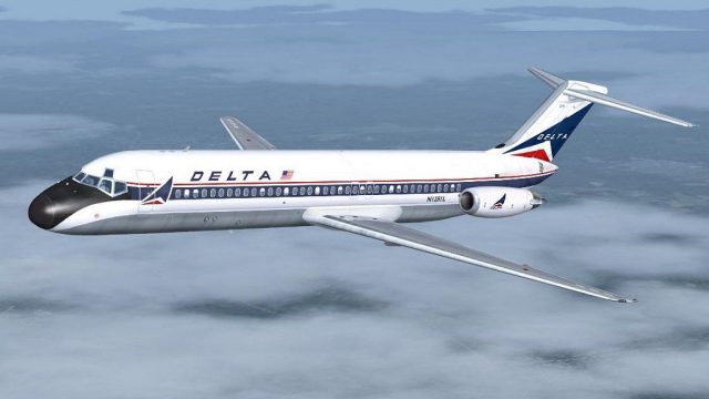Screenshot 1 — Delta Air Lines DC-9-30