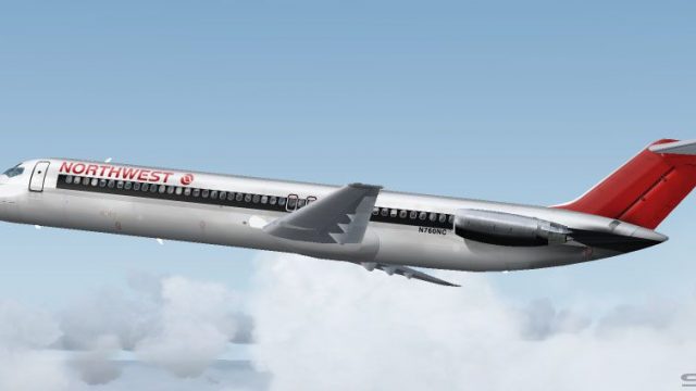 Screenshot 1 — Northwest Airlines Douglas DC-9-51 N760NC