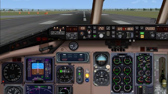 Screenshot 1 — McDonnell-Douglas MD-80 Panel