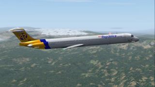 Screenshot 1 — Aerorepublica MD-81