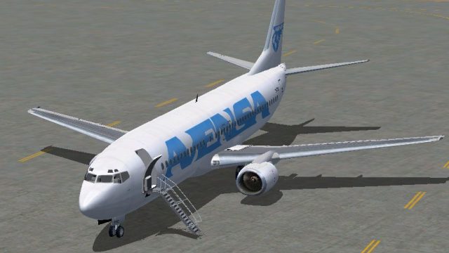 Screenshot 1 — Avensa Boeing 737-400