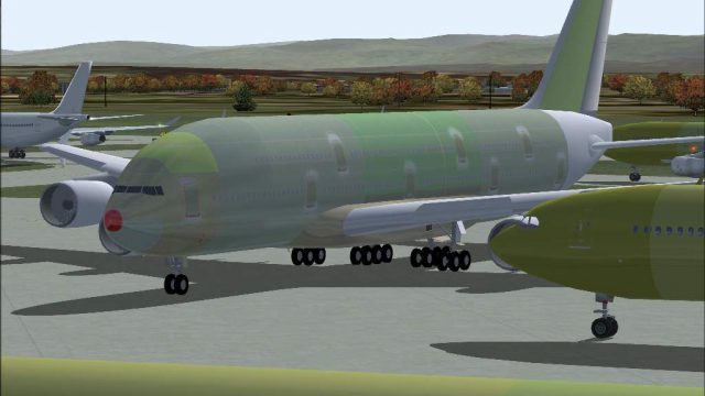 Screenshot 1 — Factory Livery Airbus A380-100