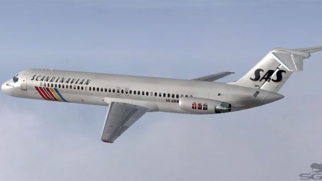 Screenshot 1 — Scandanavian Airlines DC-9-41 1984