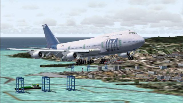 Screenshot 1 — UTA Boeing 747-300