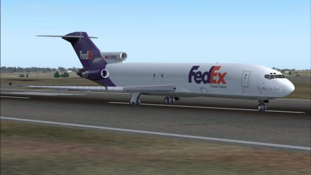 Screenshot 1 — FedEx Boeing 727-200
