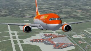 Screenshot 1 — Adam Air Boeing 737-400