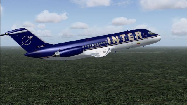 Screenshot 1 — Intercontinental Colombia DC-9-14 2003