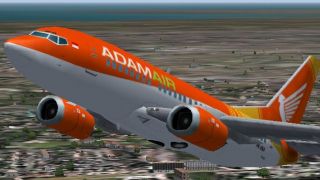 Screenshot 2 — Adam Air Boeing 737-500