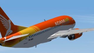 Screenshot 4 — Adam Air Boeing 737-500