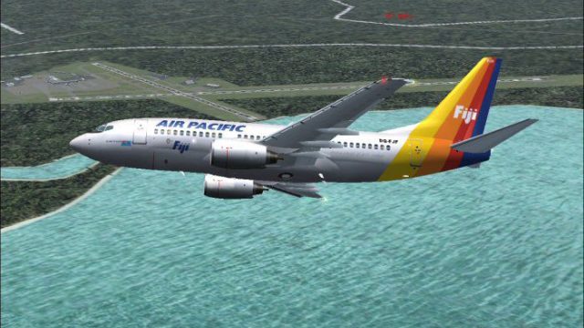 Screenshot 1 — Air Pacific Boeing 737-700