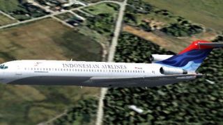 Screenshot 1 — Indonesian Airlines Boeing 727-200