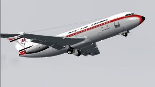 Screenshot 1 — Dan Air BAC One-Eleven 400