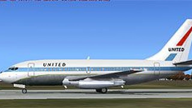 Screenshot 1 — United Airlines Boeing 737-200 1970