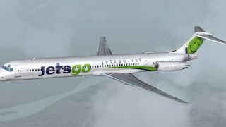 Screenshot 1 — JetsGo McDonnell Douglas MD-83 C-GKLN