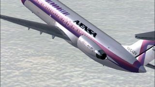 Screenshot 1 — Aeropostal/Avensa Douglas DC-9-30