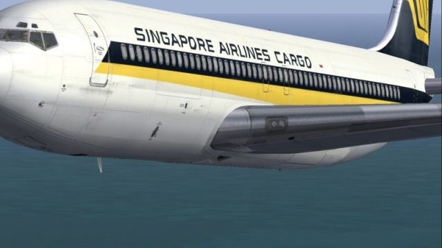 Screenshot 1 — Singapore Cargo Boeing 707