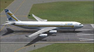 Screenshot 1 — Novair Airbus A340-200 CFM