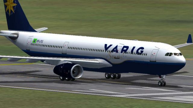 Screenshot 1 — Varig Airbus A330-200 RR