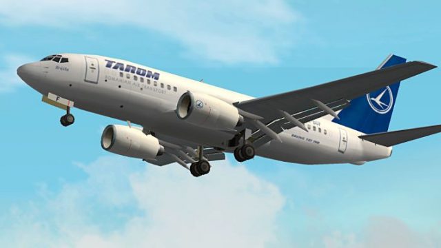 Screenshot 1 — TAROM Boeing 737-700