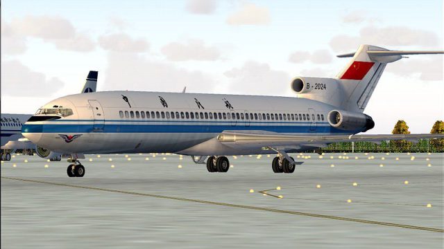 Screenshot 1 — CAAC Boeing 727-200 B-2024