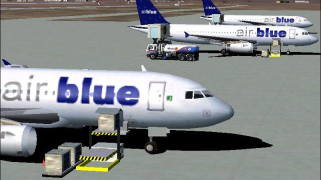 Screenshot 1 — Airblue Airbus A320
