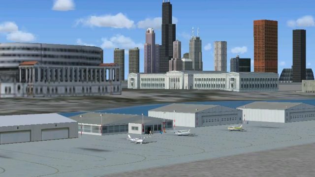 Screenshot 1 — Meigs Field, KCGX, Chicago